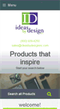 Mobile Screenshot of ideasbydesigninc.com